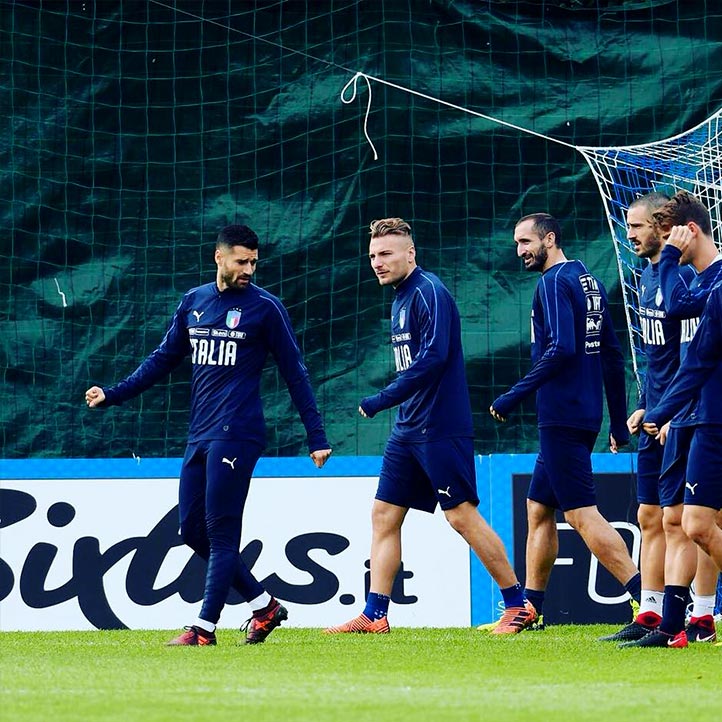 Azurri calcio. Italian national team