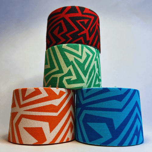 Kinesiologitejp 4 rullar i olika färg. Dream K Tribe