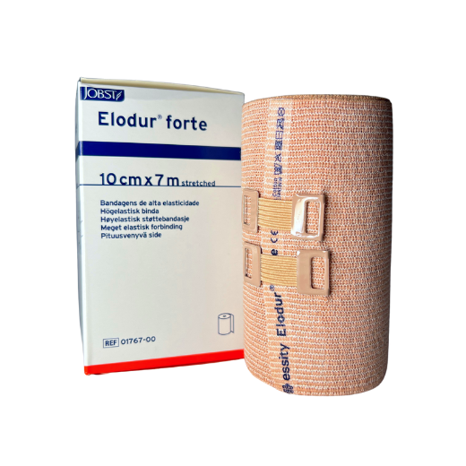 Elodur Forte bandage. Liknande Dauerbindan. Producerad av BSN Medicnal. Såld av Wandersson Sports