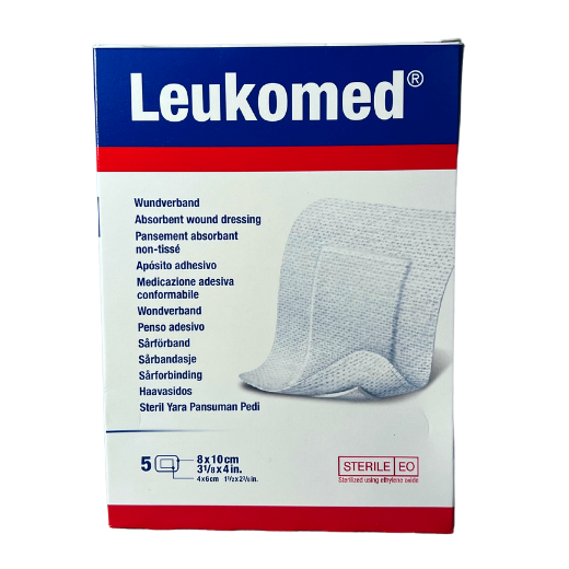 Leukoplast, Leokomed 5cm x 7,2cm. Säljs av Wandersson Sports