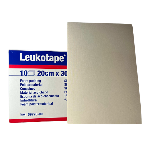 Leukotape Foam, Skavsårsplatta producerad av BSN Medical. Såld av Wandersson Sports