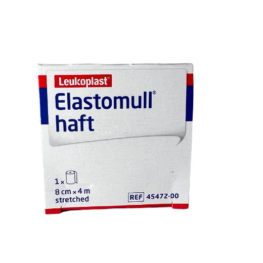 Elastomull haft, elastik fixeringslinda. Säljs av Wandersson Sports.