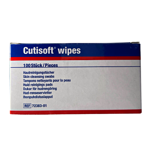 Cutisoft Injection Swab Cutisoft Wipes, Injektionstork 100 st. - Wandersson Sports