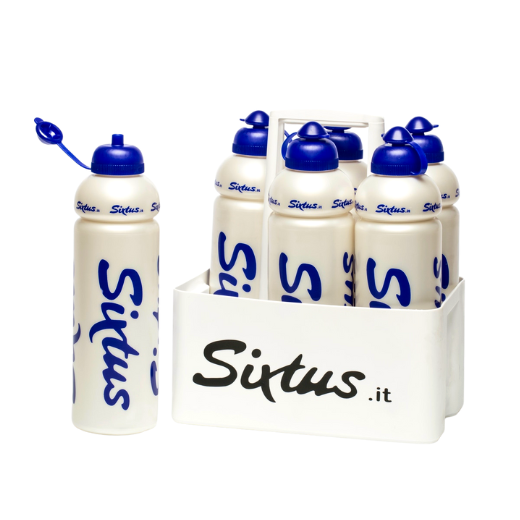 Sixtus vattenflaskor med vattenflaskhållare av Sixtus Italia. Såld av Wandersson Sports
