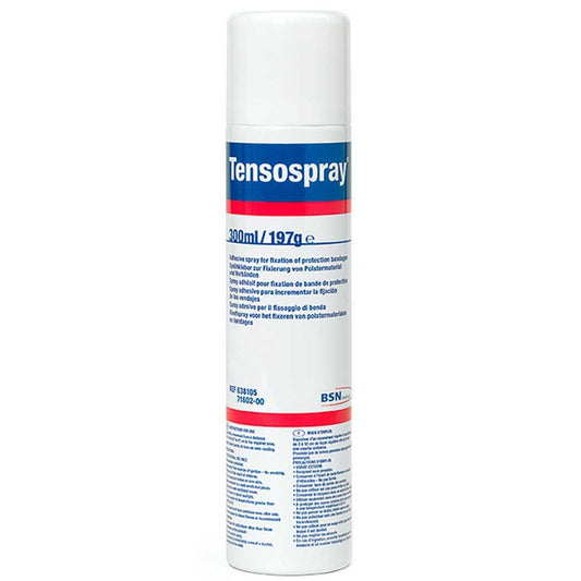Tensospray, klisterspray producerad av BSN Medical. Såld av Wandersson Sports