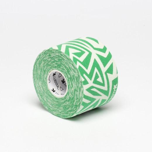 Kinesiotejp- Dream K Tribe - 5cm x 5m Medicinsk tejp och bandage Wandersson Sports Vit/grön 